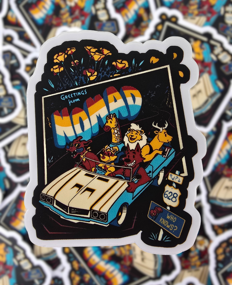 Road Trip - Sticker